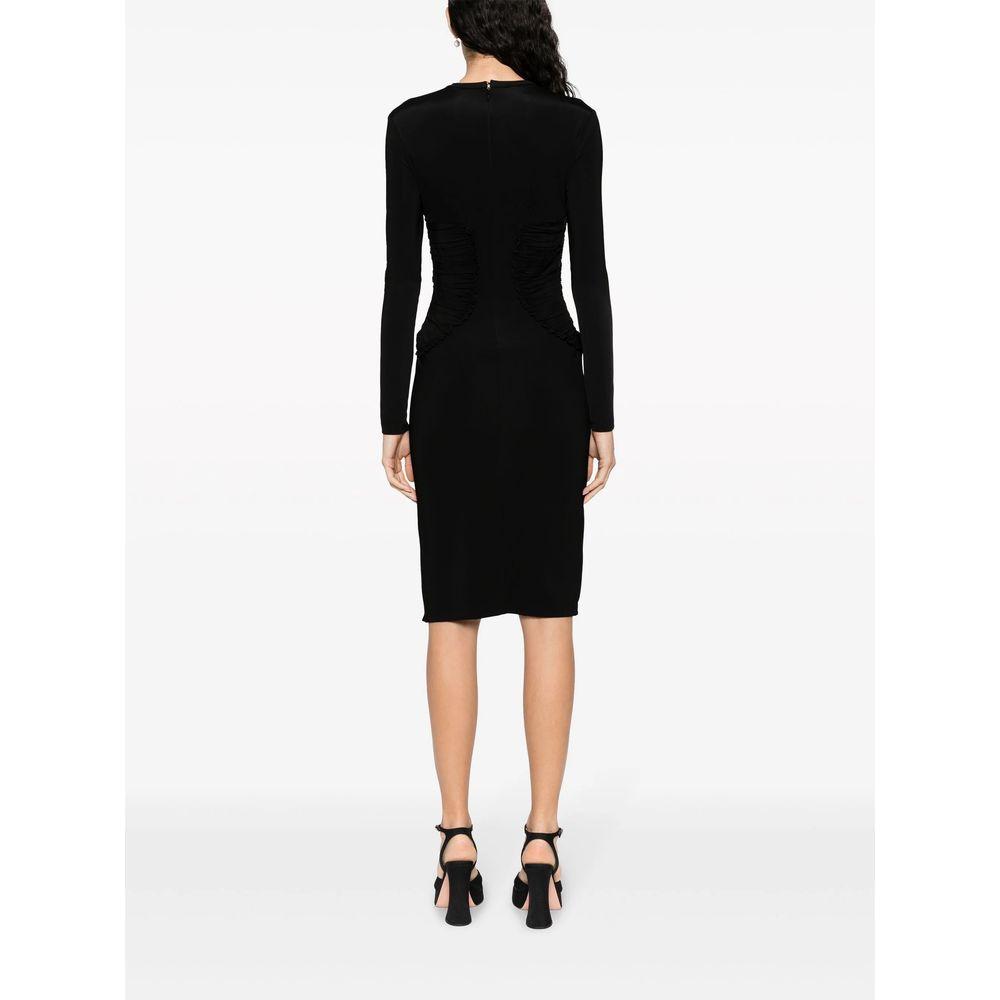 PINKO Black Viscose Dress PINKO