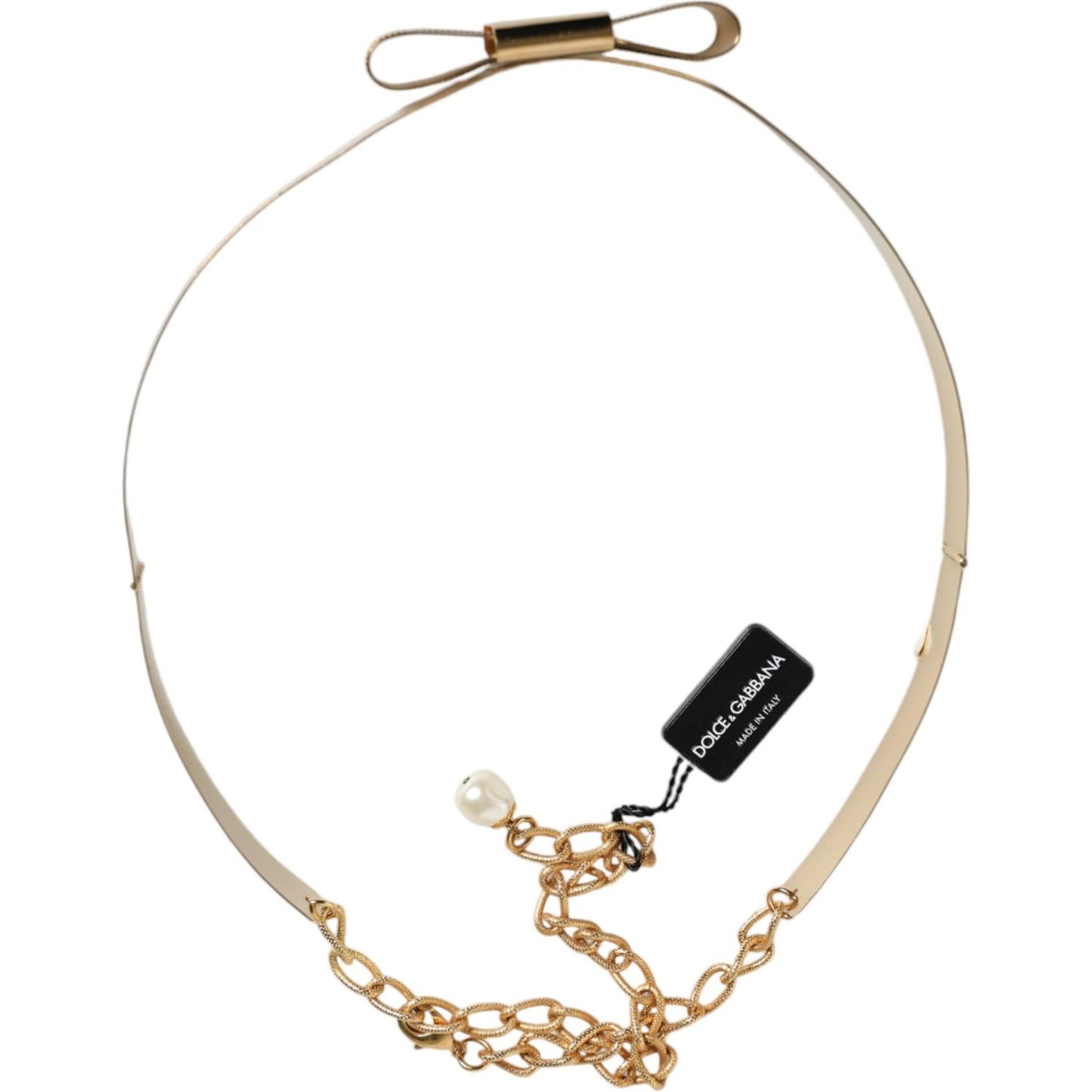 Dolce & Gabbana Gold Brass Adjustable Women Waist Chain Belt Dolce & Gabbana