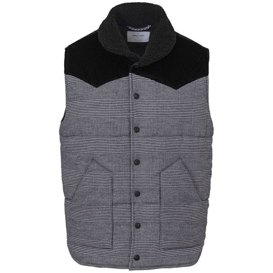 Gran Sasso Gray Cotton Jacket Gran Sasso