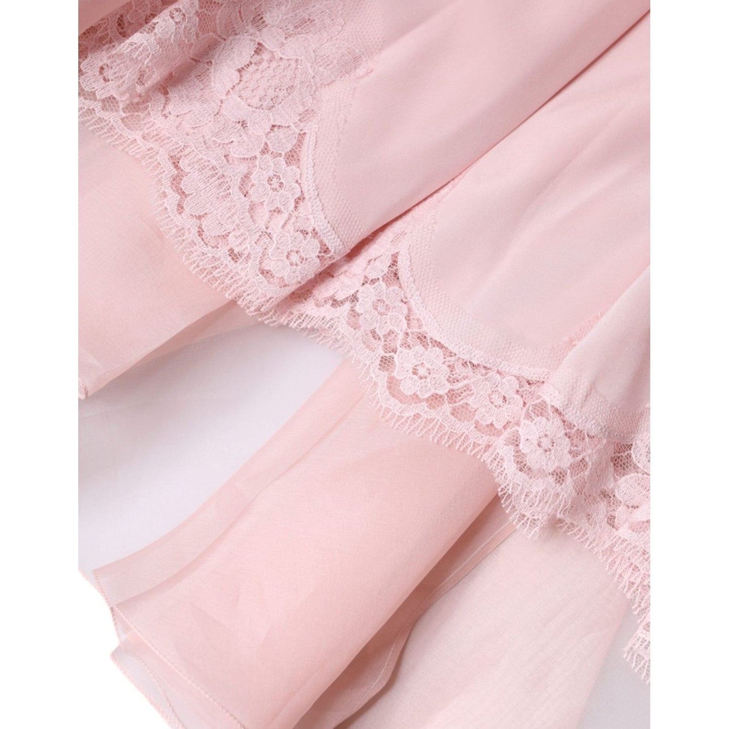 Dolce & Gabbana Pink Silk Strapless Maxi A-line Gown Dress Dolce & Gabbana