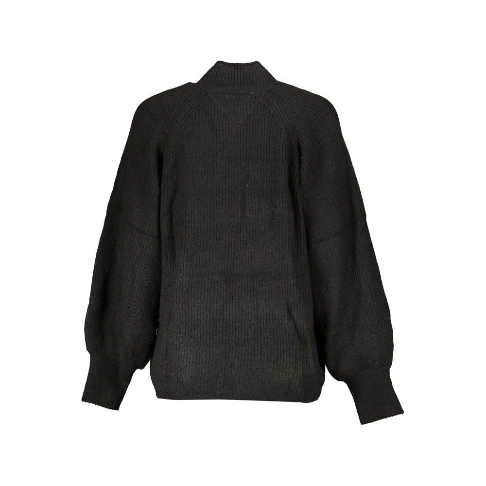 Tommy Hilfiger Black Polyester Sweater Tommy Hilfiger