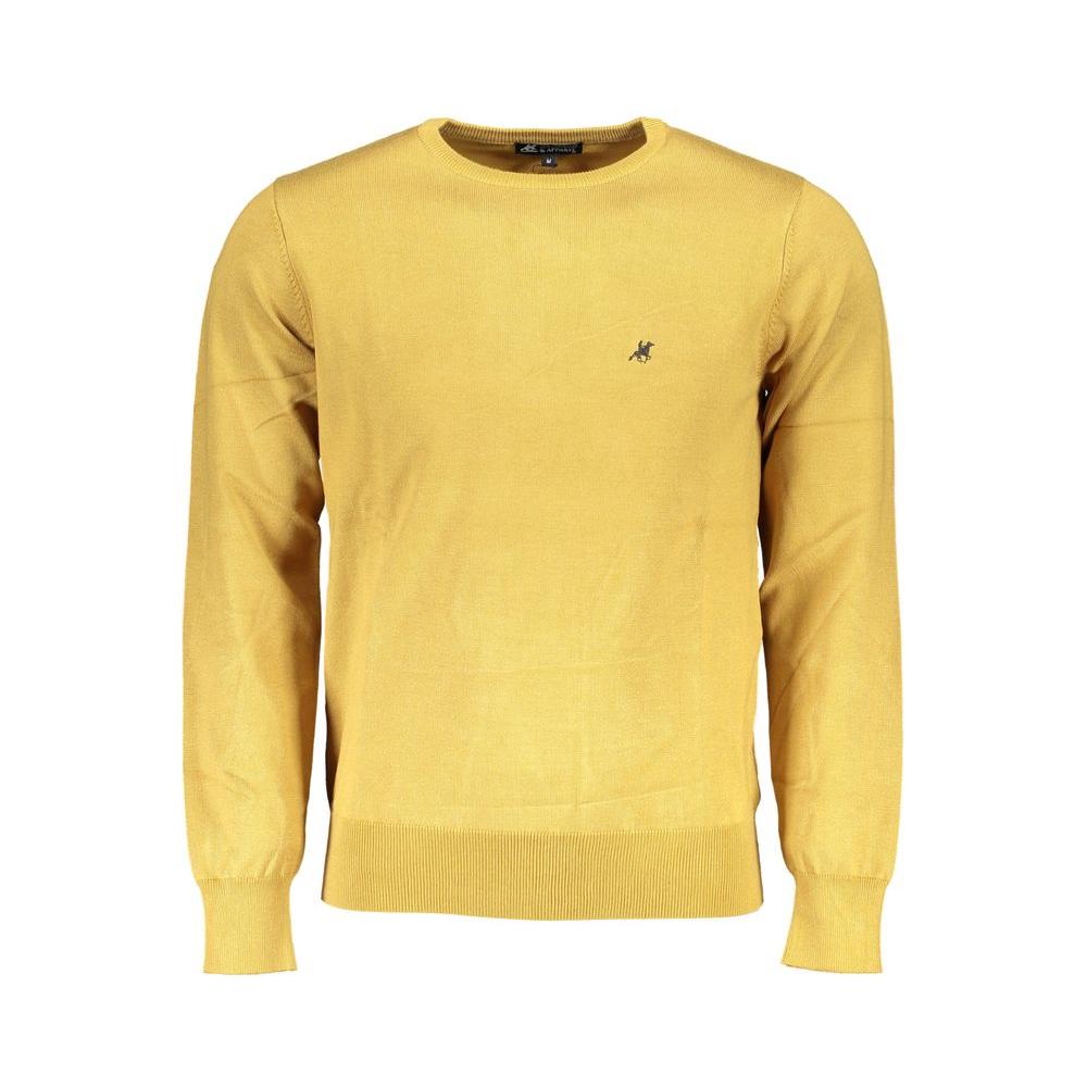 U.S. Grand Polo Yellow Nylon Sweater U.S. Grand Polo