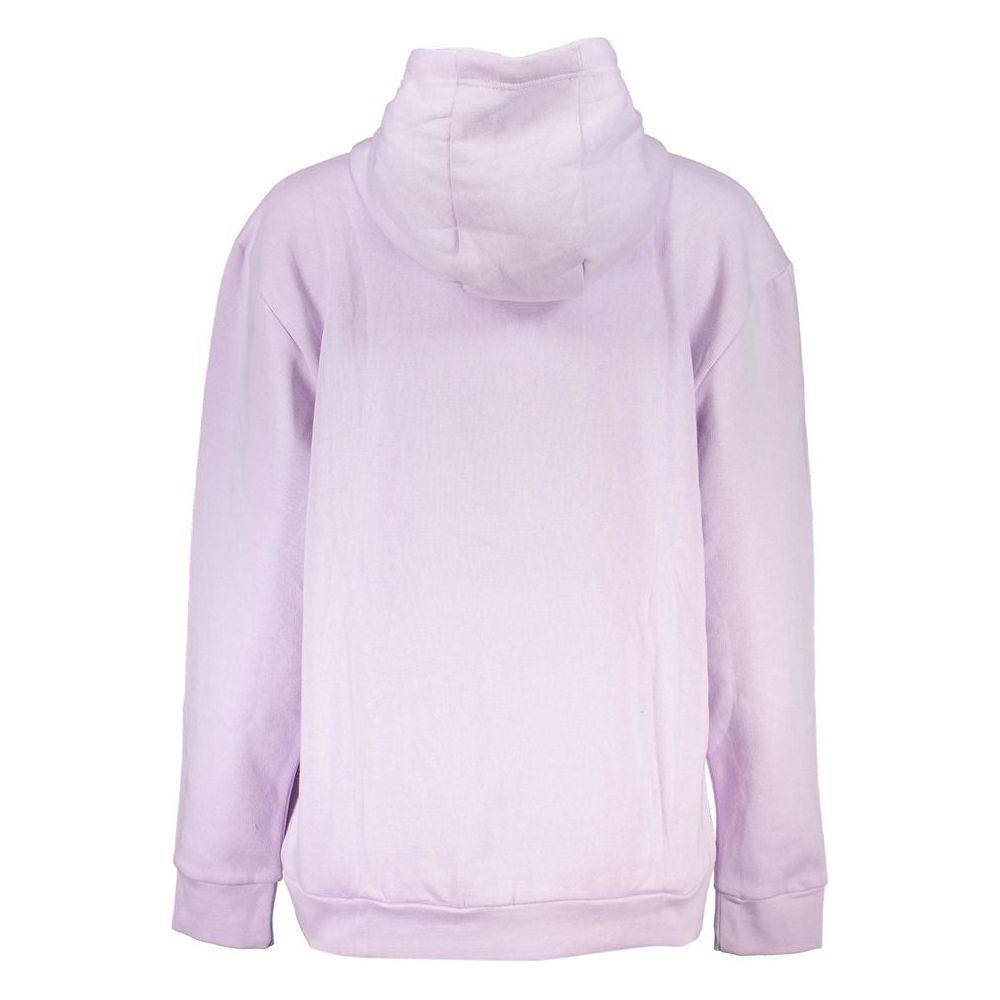 Cavalli Class Purple Cotton Sweater Cavalli Class