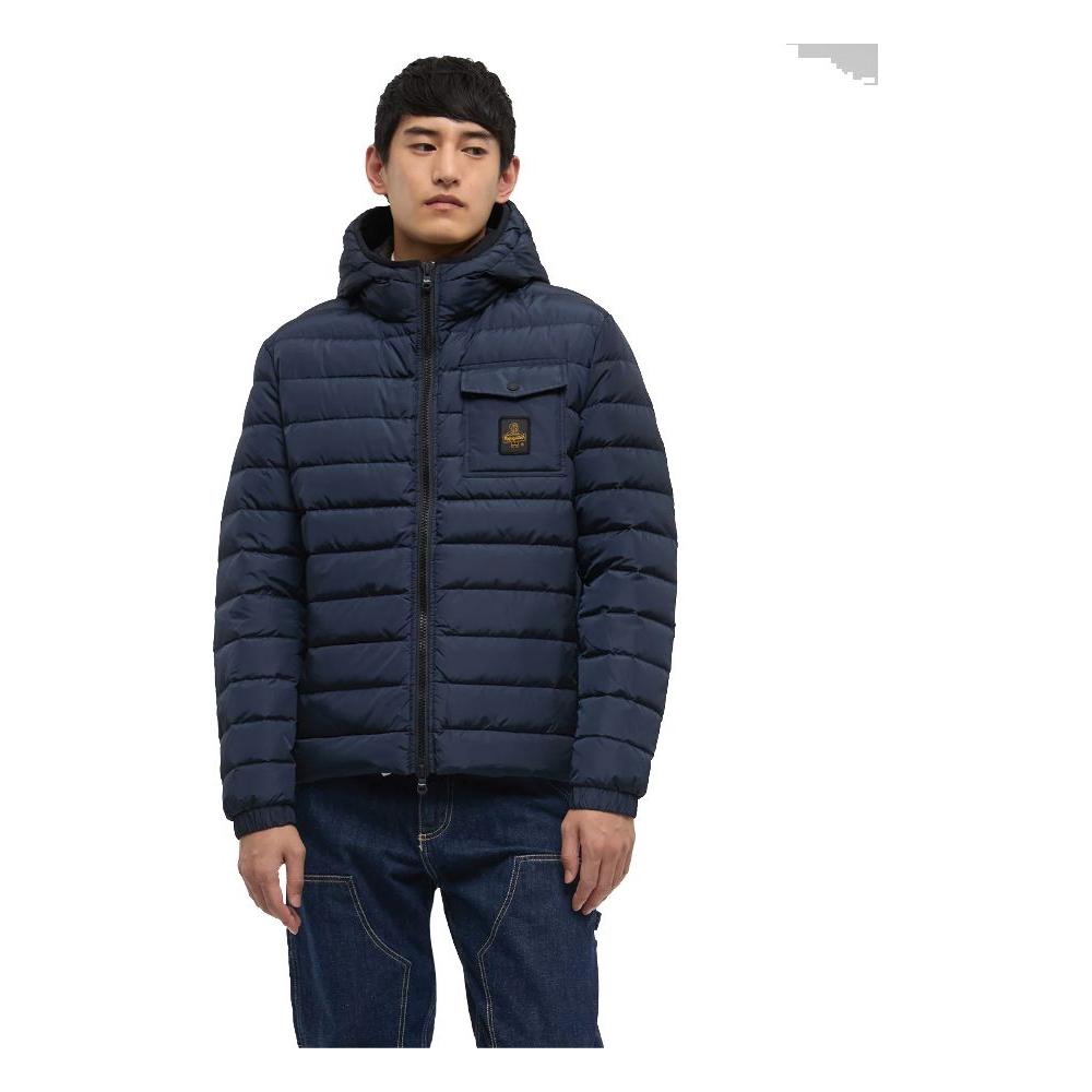 Refrigiwear Blue Nylon Jacket Refrigiwear