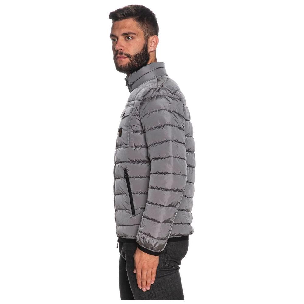 Refrigiwear Gray Nylon Jacket Refrigiwear