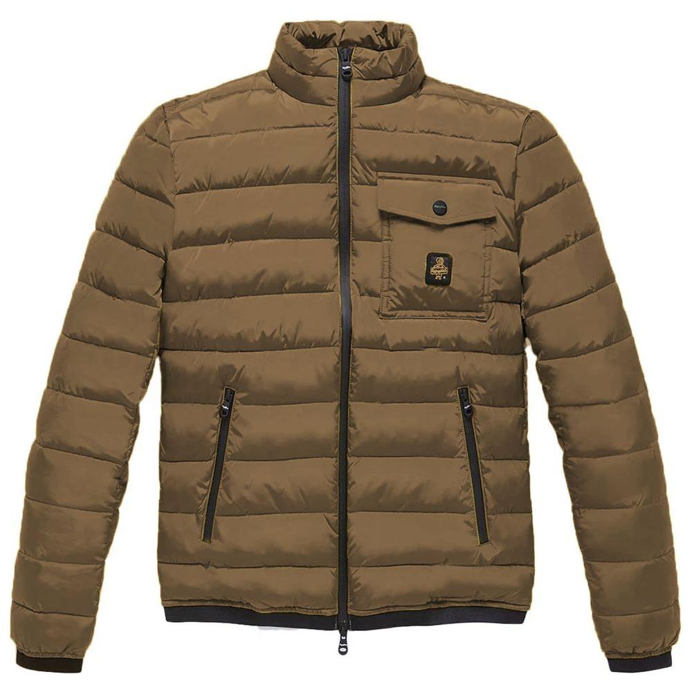 Refrigiwear Brown Nylon Jacket Refrigiwear