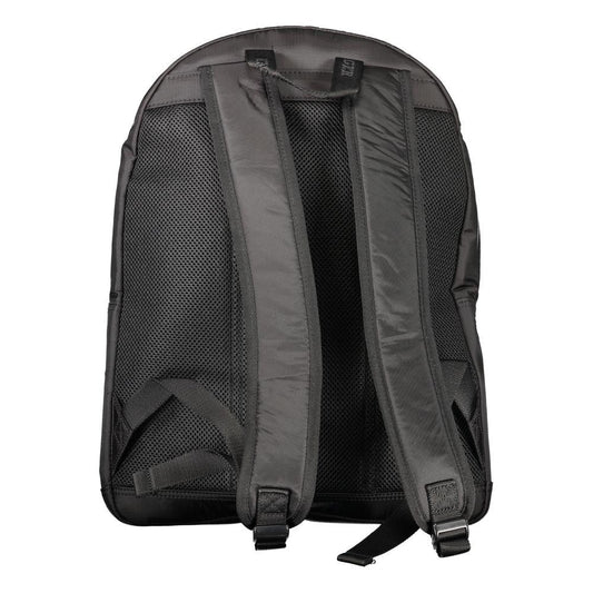 Tommy Hilfiger Black Nylon Backpack Tommy Hilfiger