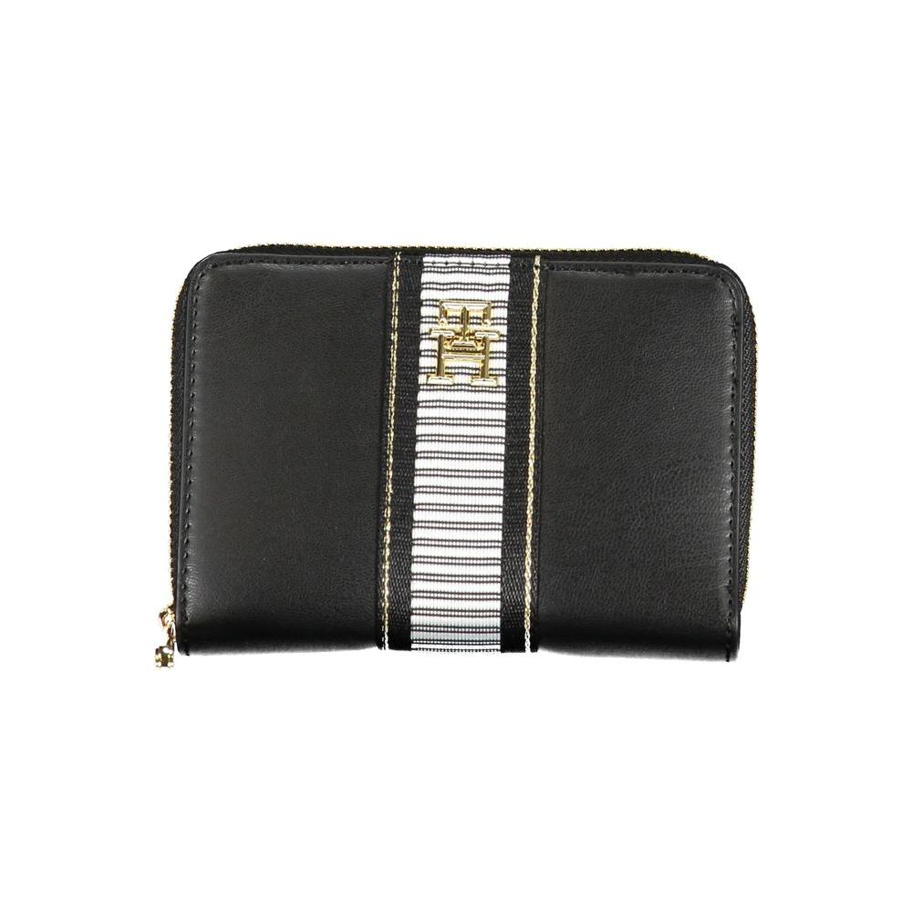 Tommy Hilfiger Black Polyethylene Wallet Tommy Hilfiger