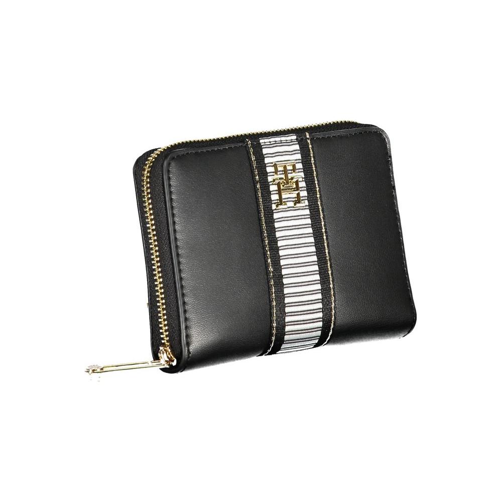 Tommy Hilfiger Black Polyethylene Wallet Tommy Hilfiger