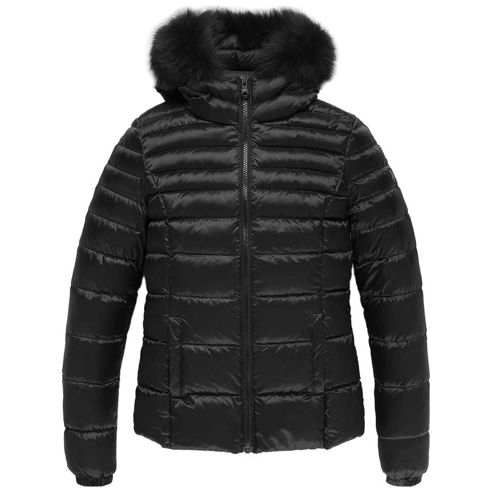 Refrigiwear Black Nylon Jackets & Coat Refrigiwear