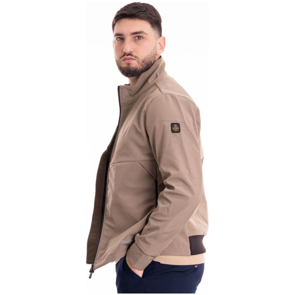 Refrigiwear Beige Nylon Jacket Refrigiwear