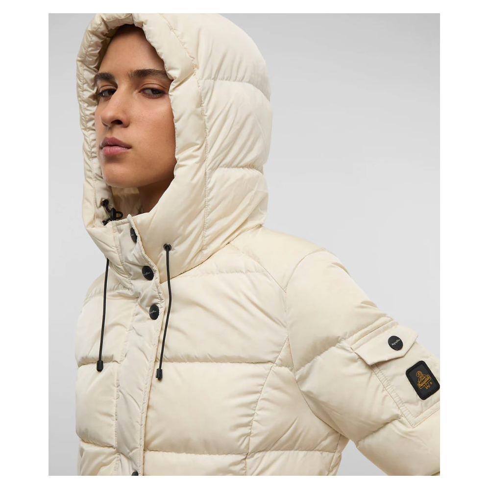 Refrigiwear White Nylon Jackets & Coat Refrigiwear