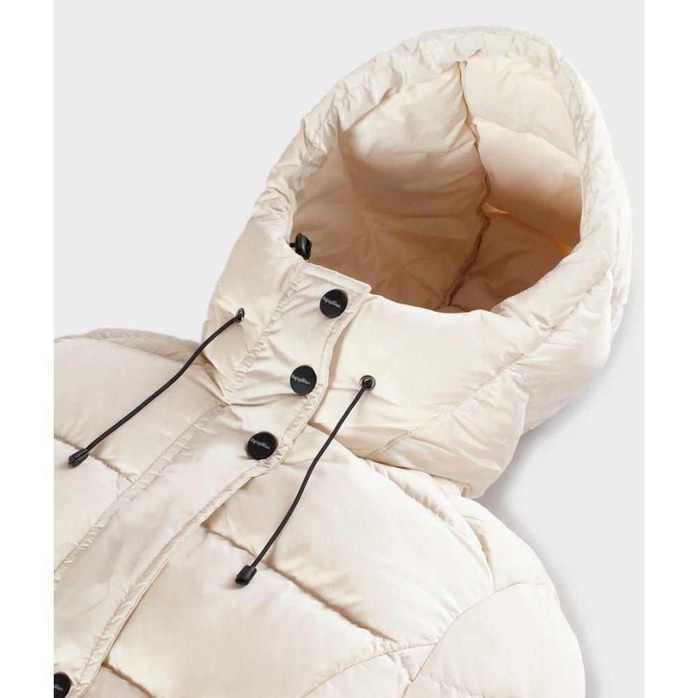 Refrigiwear White Nylon Jackets & Coat Refrigiwear