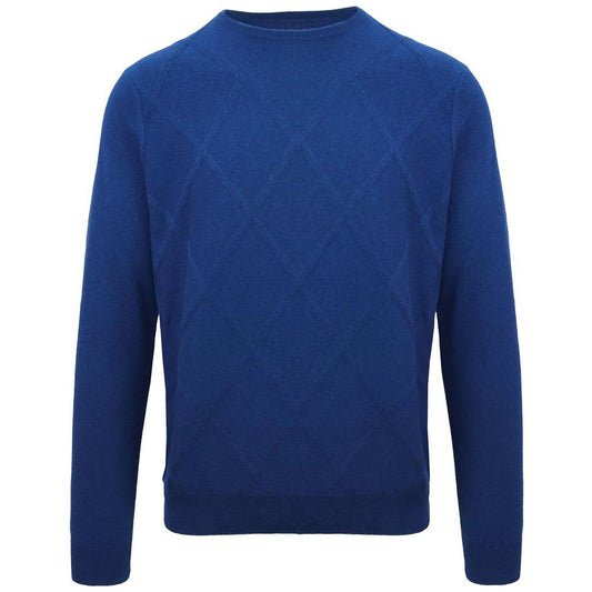 Malo Blue Cashmere Sweater Malo