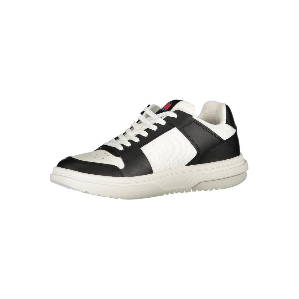 Tommy Hilfiger Black Polyester Sneaker Tommy Hilfiger