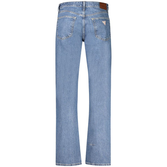 Guess Jeans Blue Cotton Jeans & Pant Guess Jeans