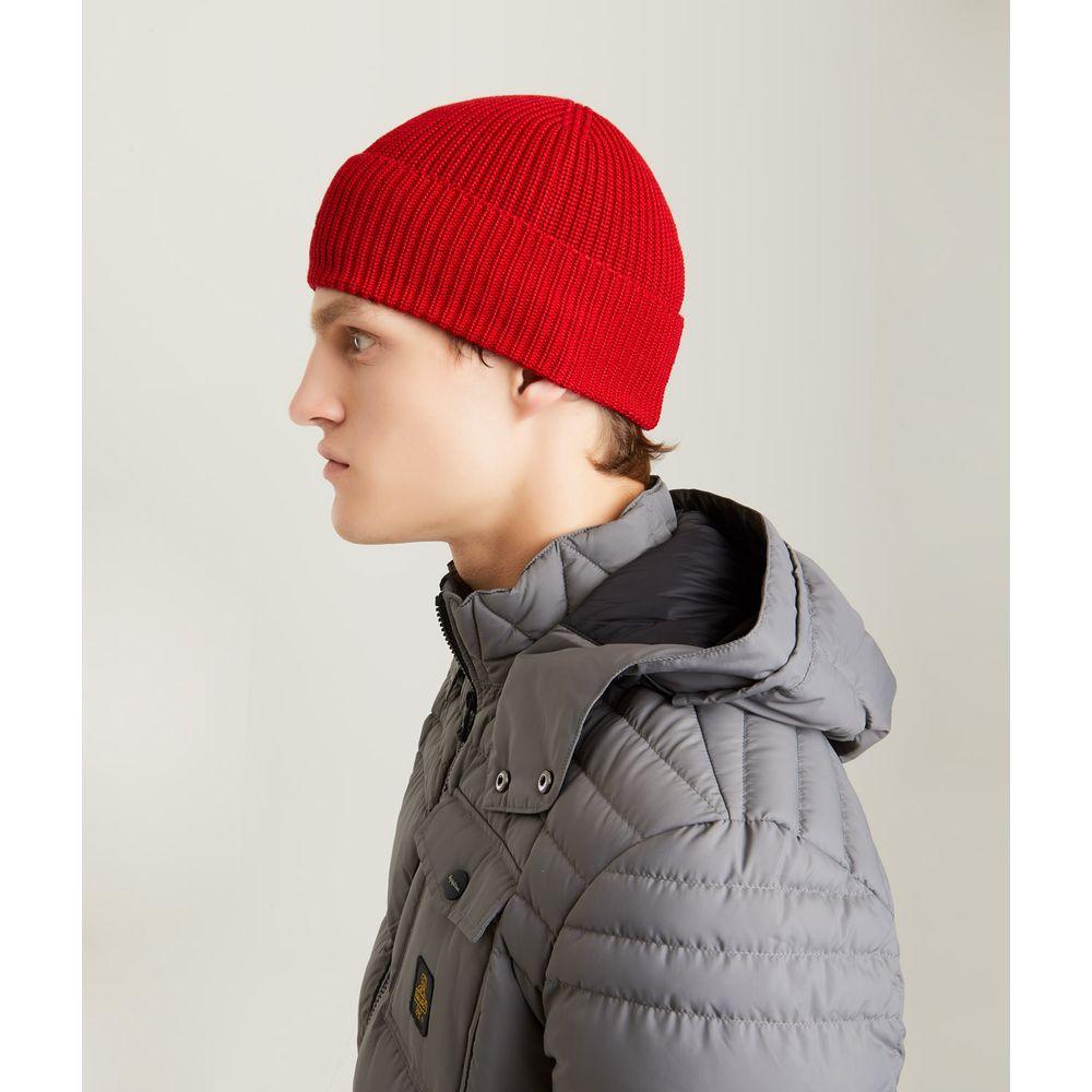 Refrigiwear Red Wool Hats & Cap Refrigiwear