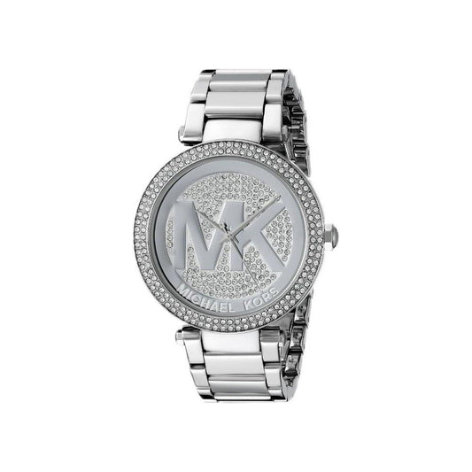 Michael Kors Silver Steel Watch Michael Kors