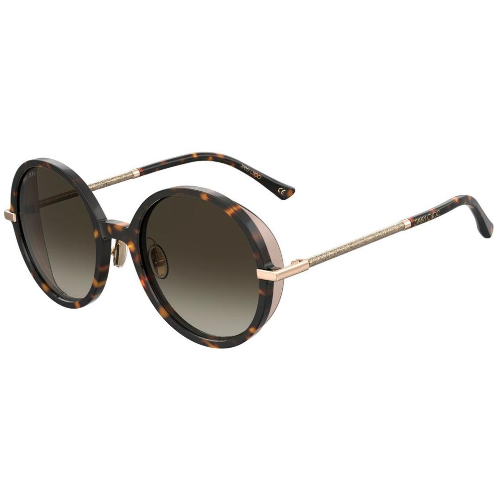 Jimmy Choo Gold Metal Sunglasses Jimmy Choo