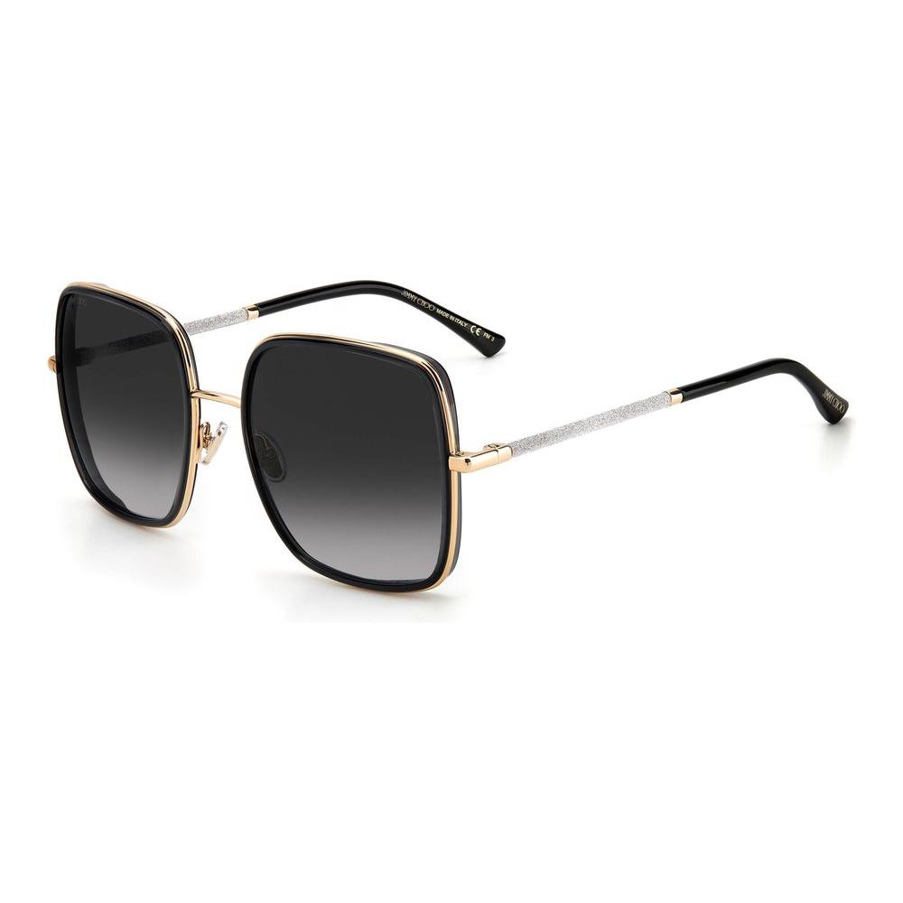 Jimmy Choo Gray Metal Sunglasses Jimmy Choo