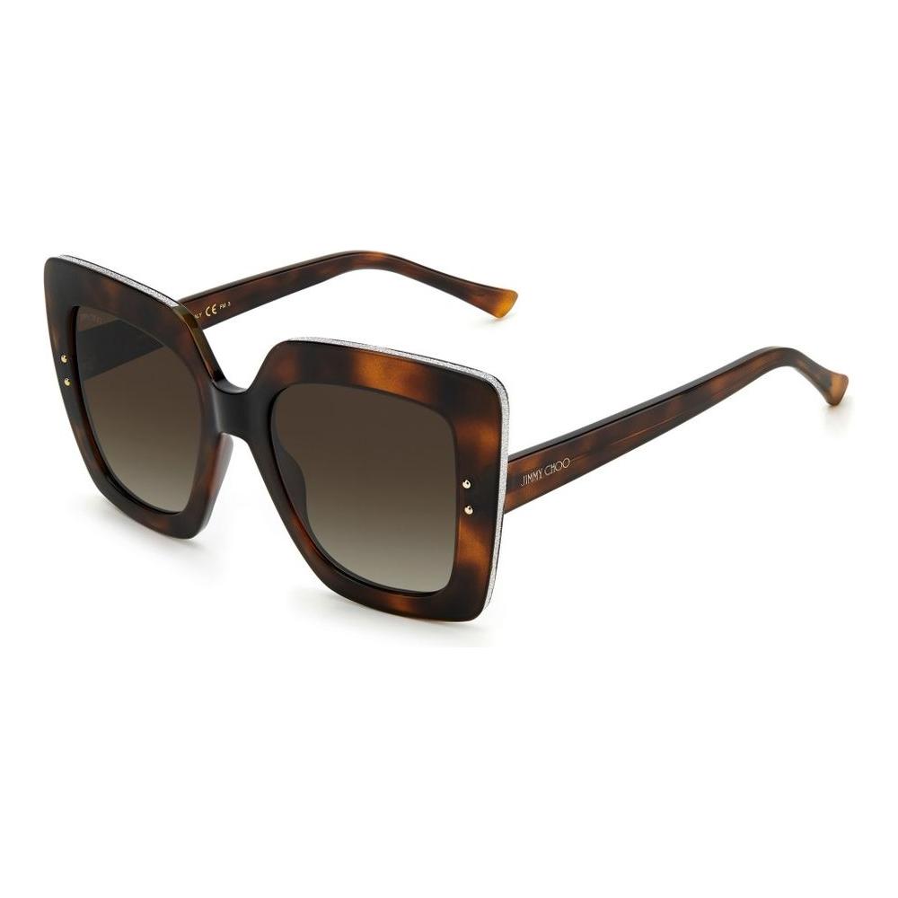 Jimmy Choo Brown Acetate Sunglasses Jimmy Choo