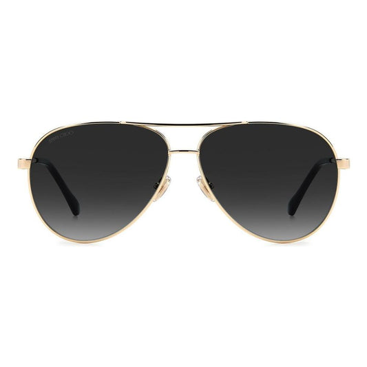 Jimmy Choo Gold Metal Sunglasses Jimmy Choo