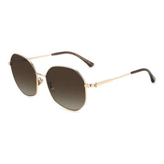 Jimmy Choo Gold Metal Sunglasses