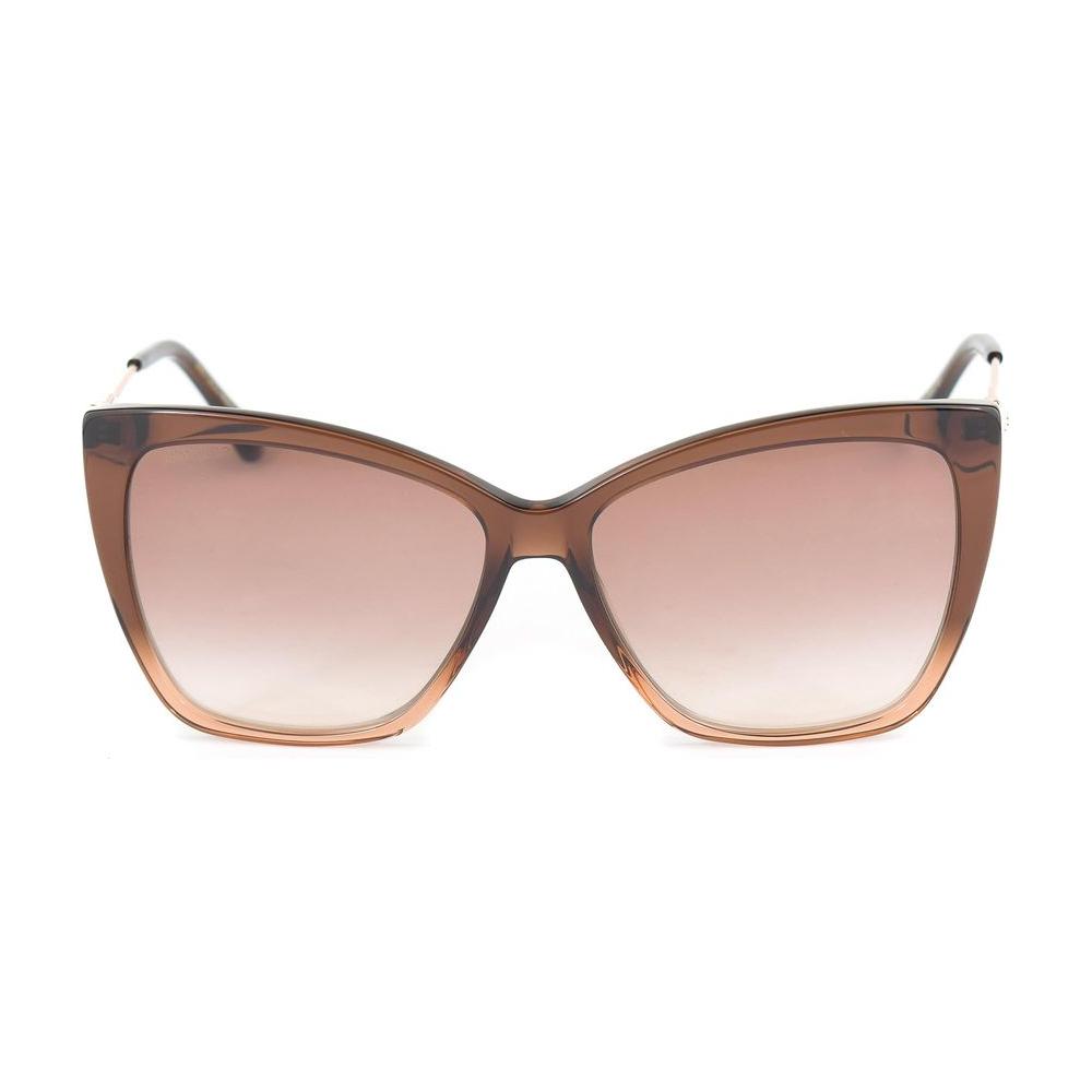 Jimmy Choo Brown Metal Sunglasses Jimmy Choo