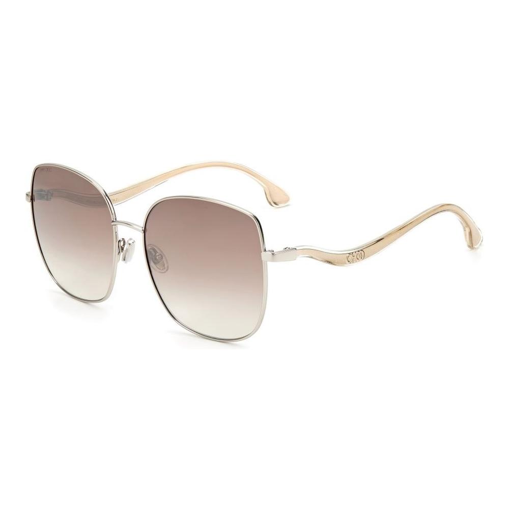 Jimmy Choo Gray Metal Sunglasses Jimmy Choo