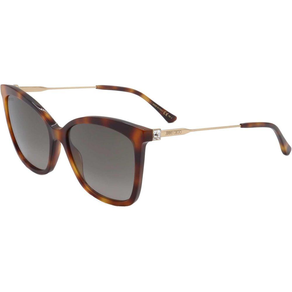 Jimmy Choo Brown Metal Sunglasses Jimmy Choo