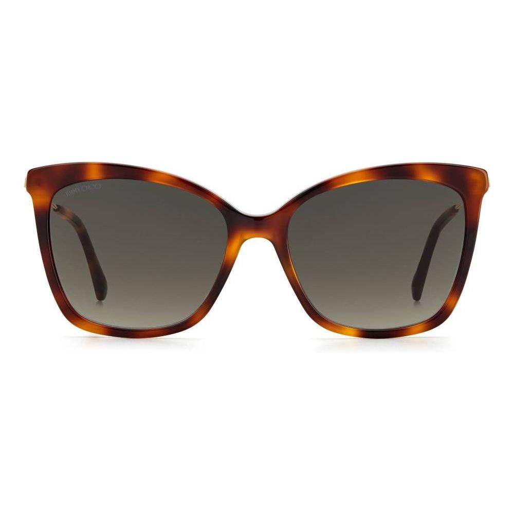 Jimmy Choo Brown Metal Sunglasses Jimmy Choo