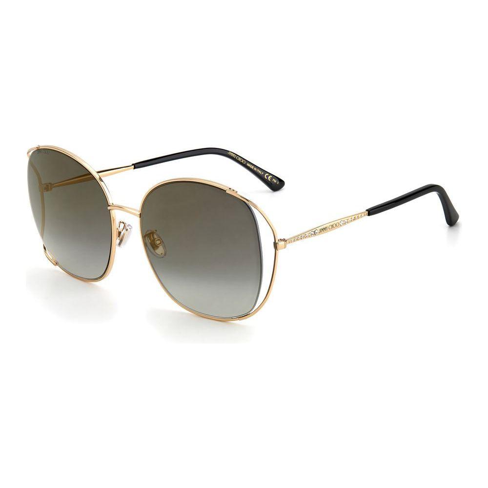 Jimmy Choo Rose Gold Metal Sunglasses Jimmy Choo