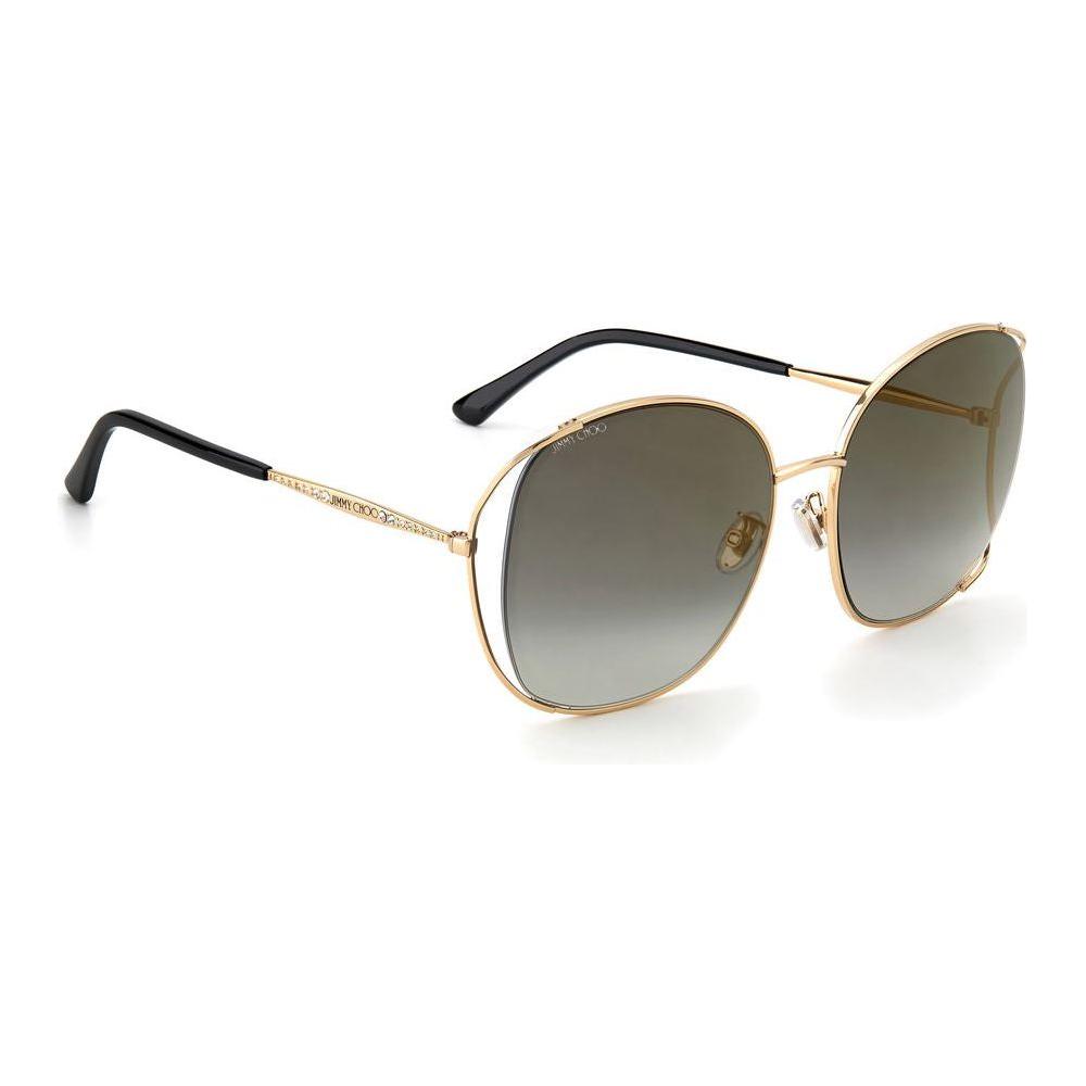 Jimmy Choo Rose Gold Metal Sunglasses Jimmy Choo