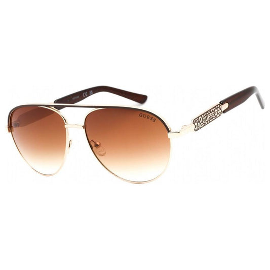 Guess Gold Metal Sunglasses Guess