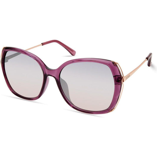 Guess Purple Metal Sunglasses Guess