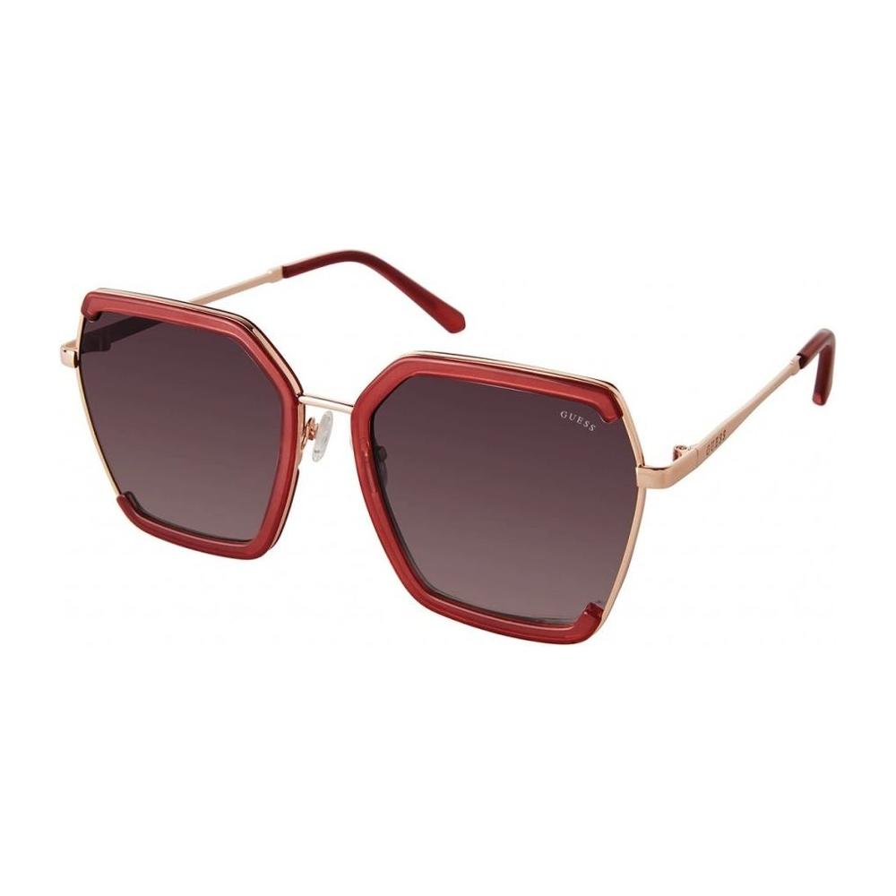 Guess Red Metal Sunglasses Guess