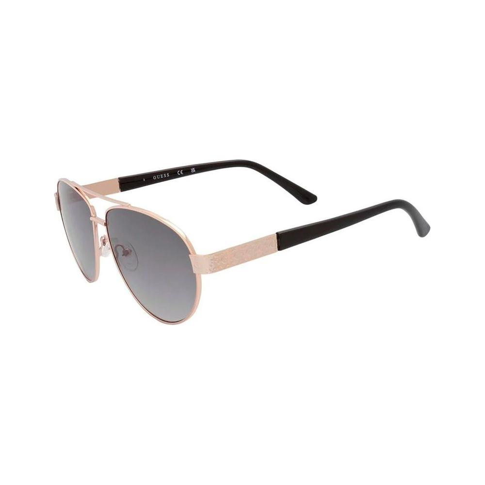 Guess Gold Metal Sunglasses Guess