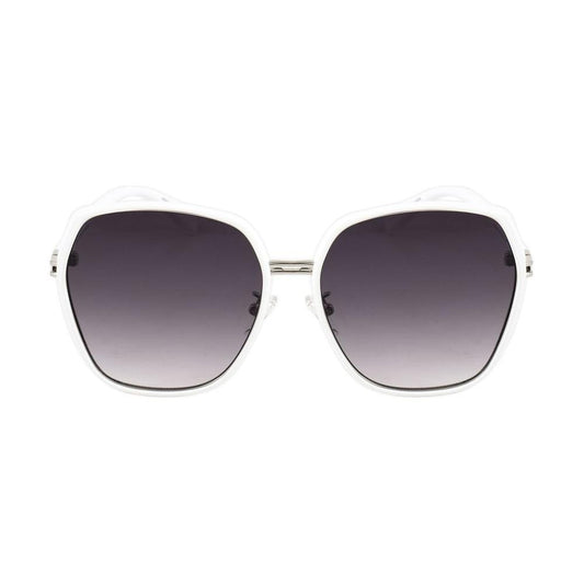 Guess White Metal Sunglasses Guess