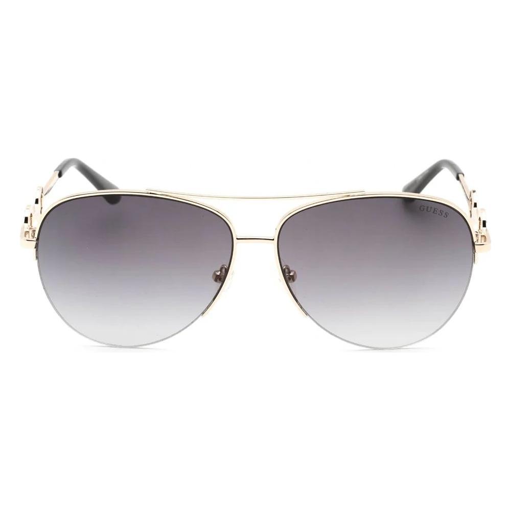 Guess Gold Metal Sunglasses