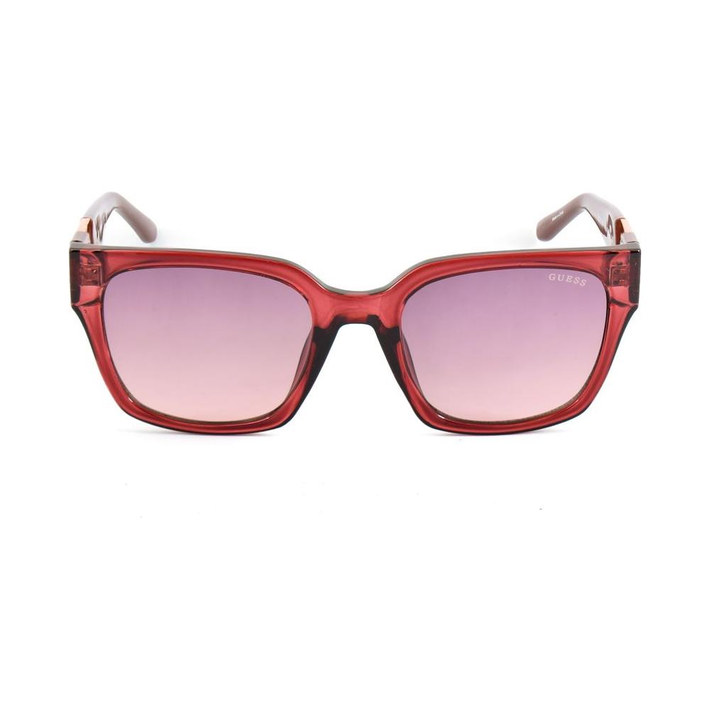 Guess Red Resin Sunglasses Guess