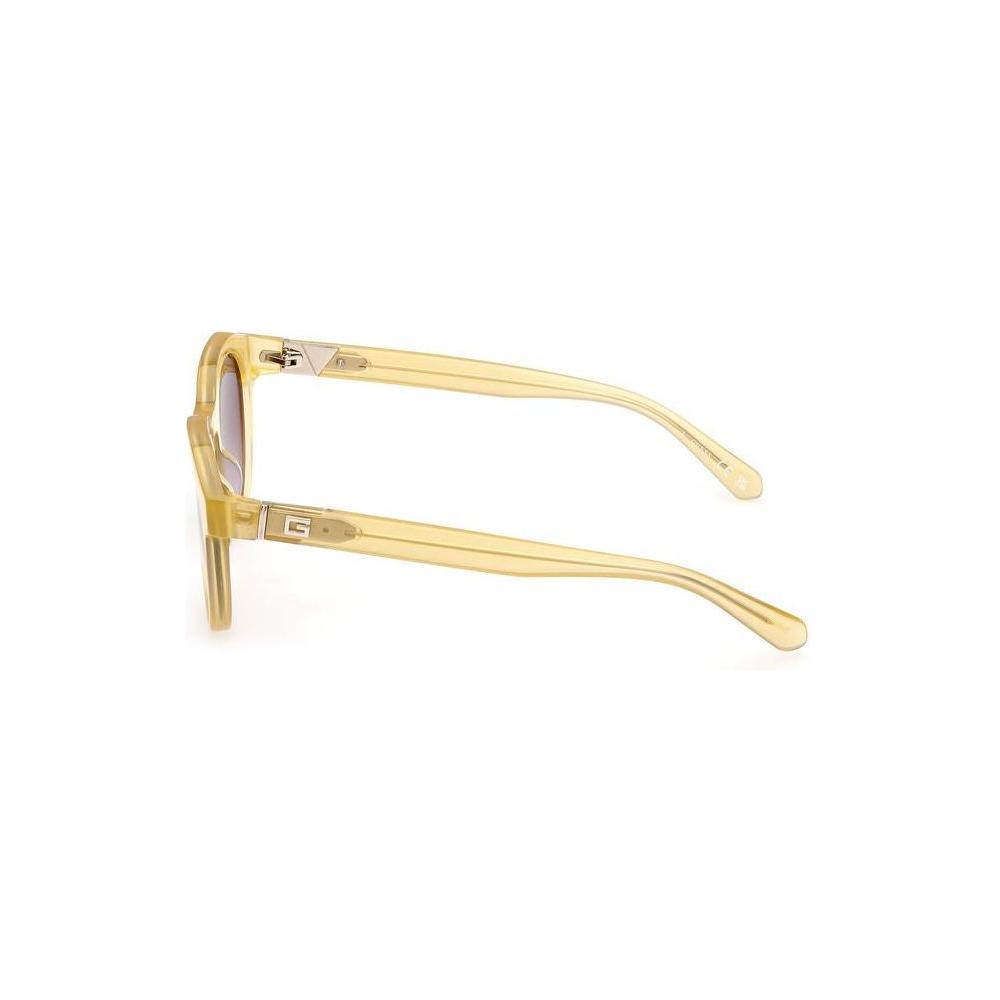 Guess Yellow Plastic Sunglasses Guess