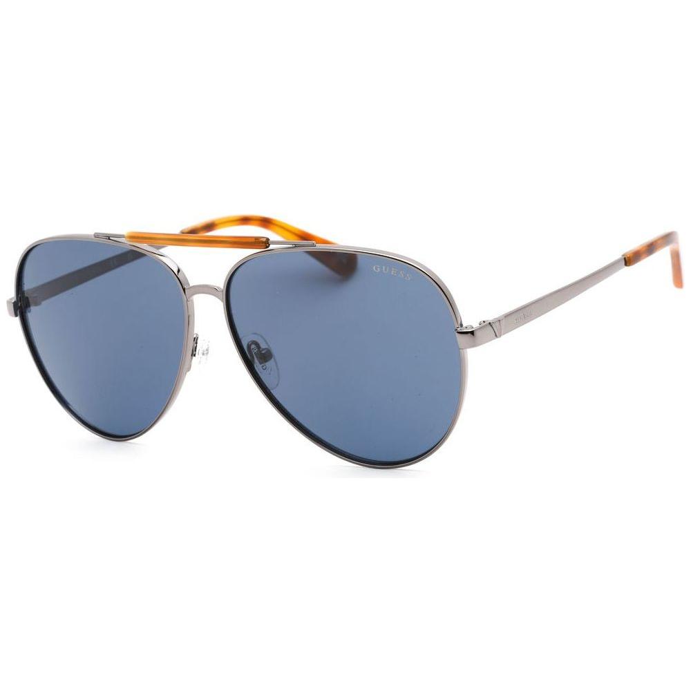 Guess Gray Metal Sunglasses Guess