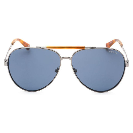 Guess Gray Metal Sunglasses Guess