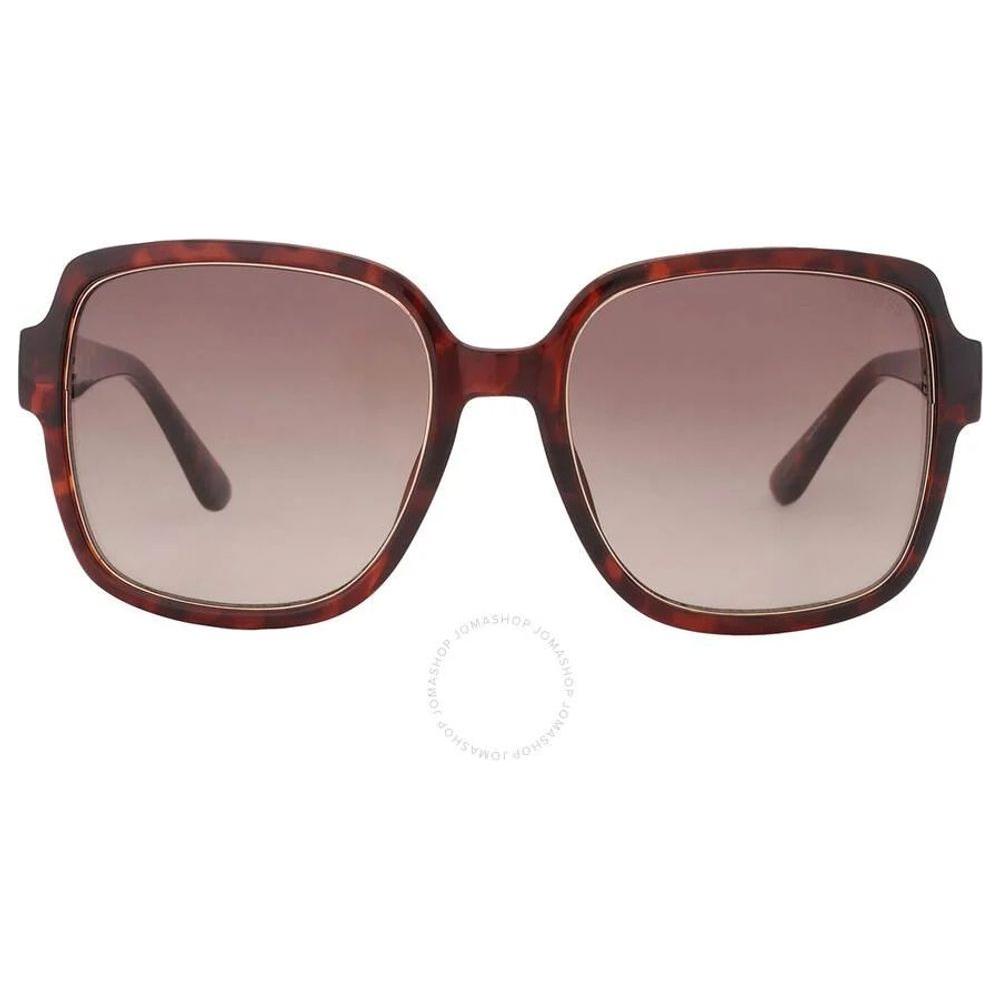 Guess Brown Resin Sunglasses Guess