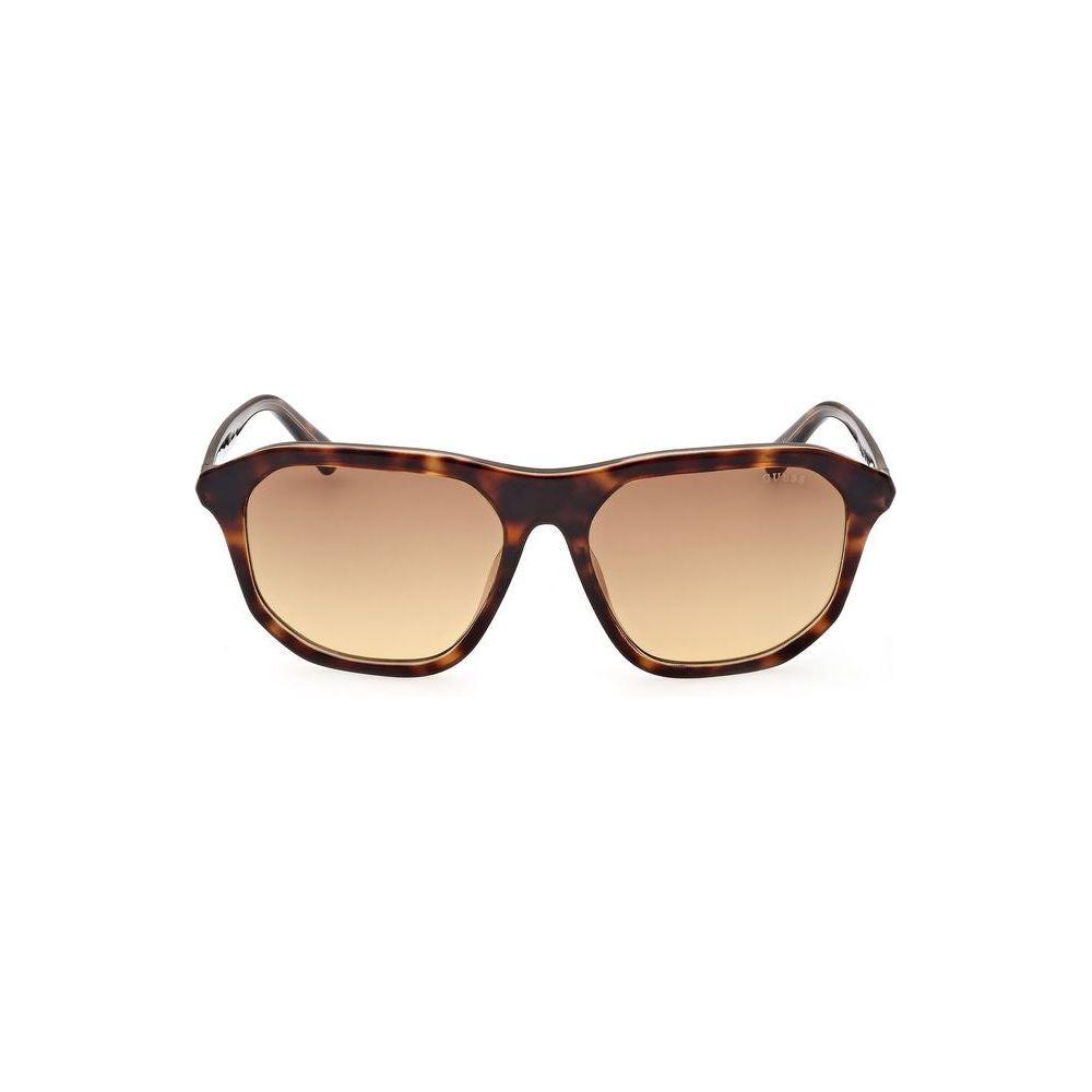 Guess Brown Injected Sunglasses Guess