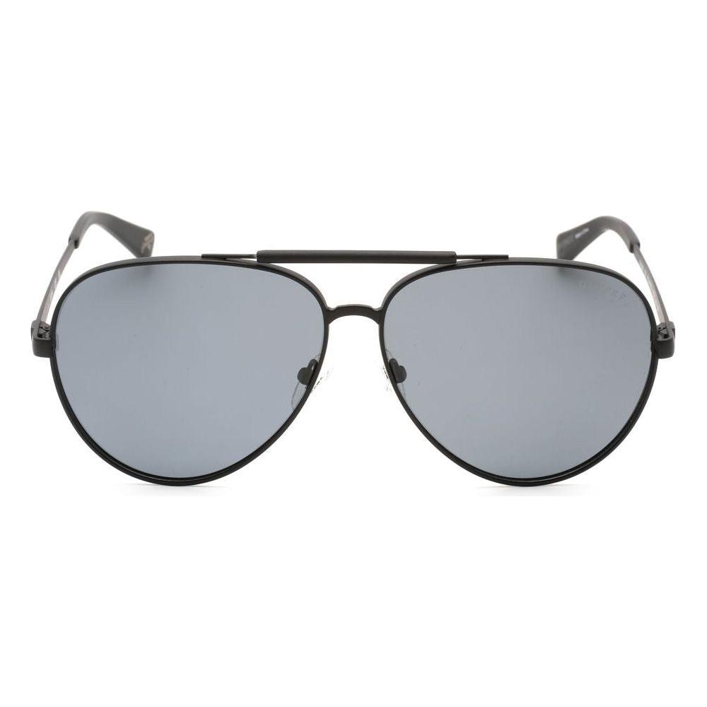 Guess Black Metal Sunglasses Guess