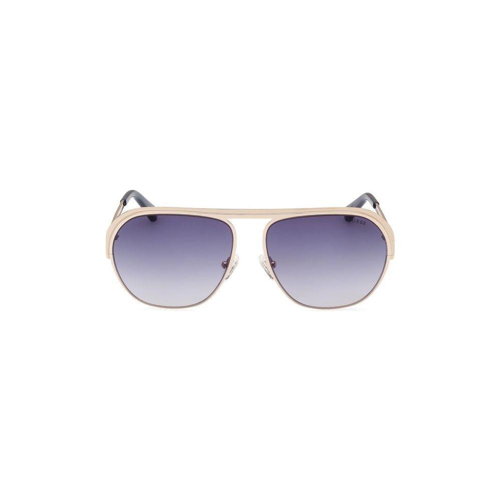 Guess Gold Metal Sunglasses Guess