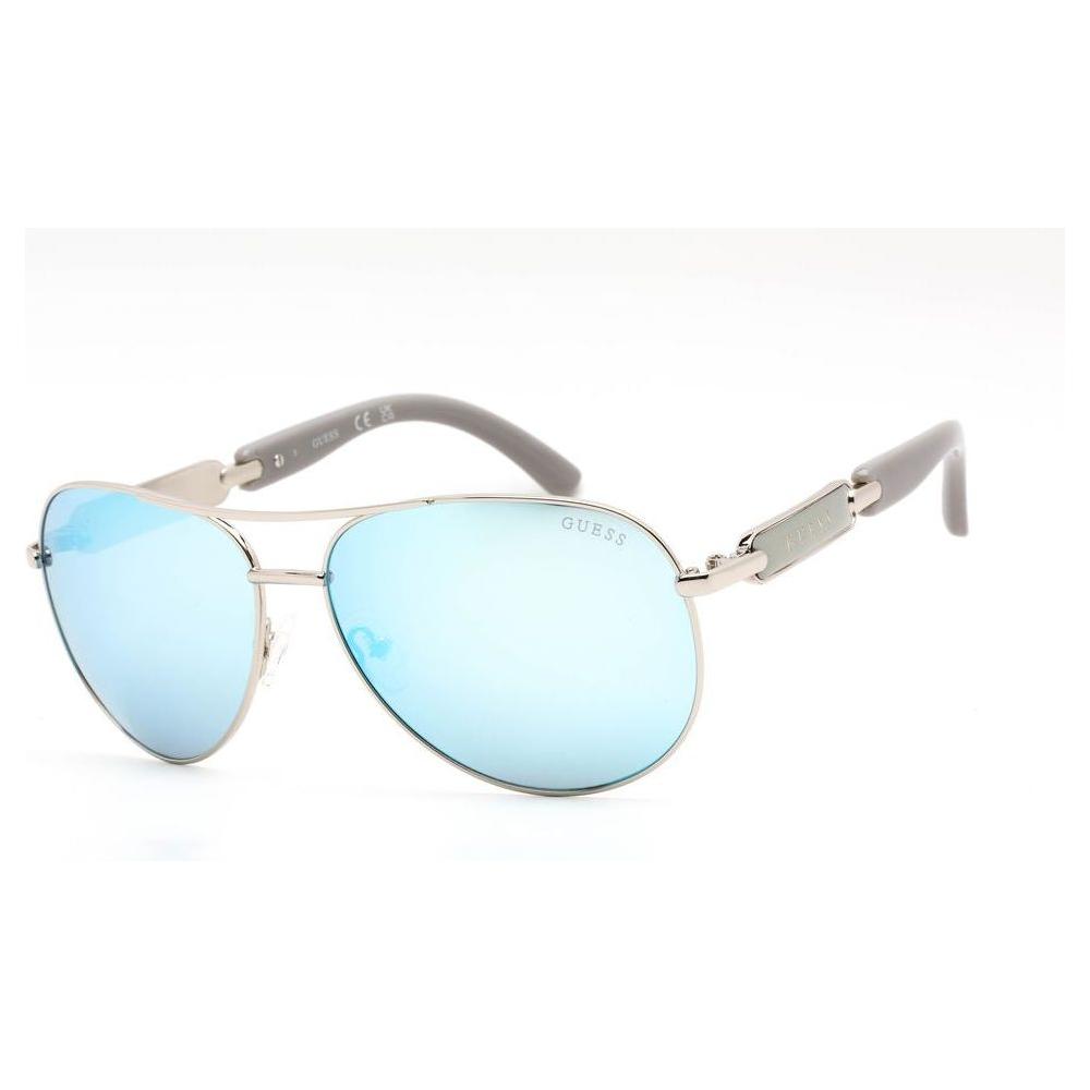 Guess Gray Metal Sunglasses Guess