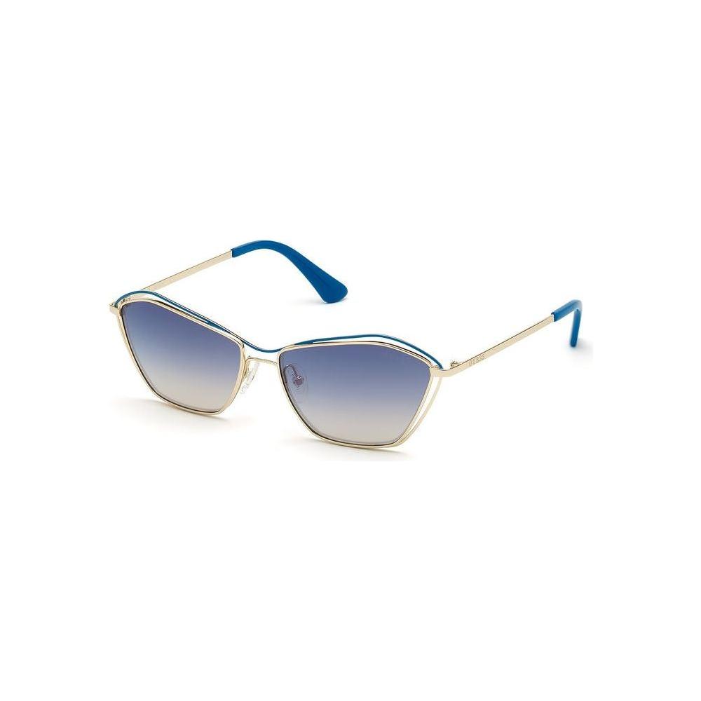 Guess Gold Metal Sunglasses Guess