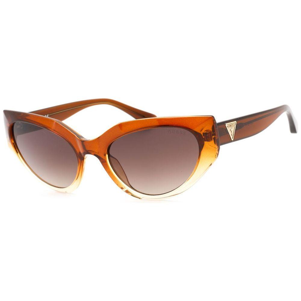 Guess Brown Plastic Sunglasses Guess